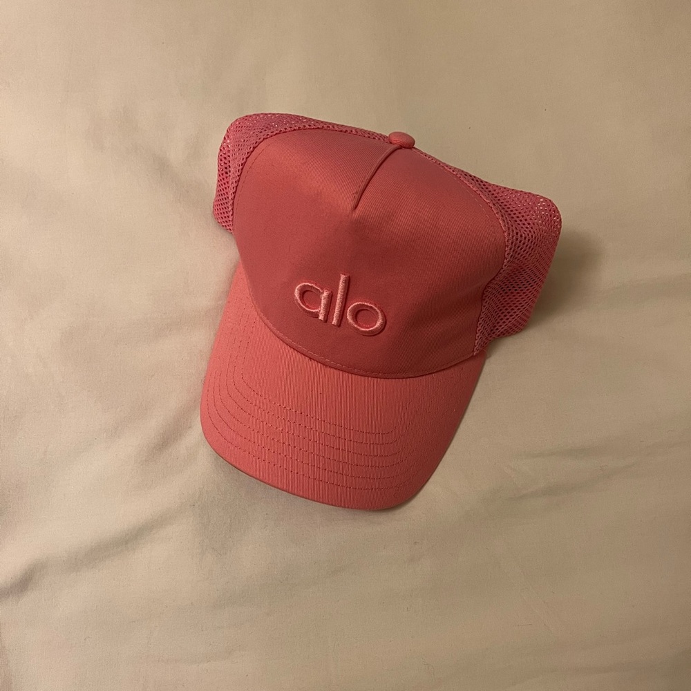pink ALO hat